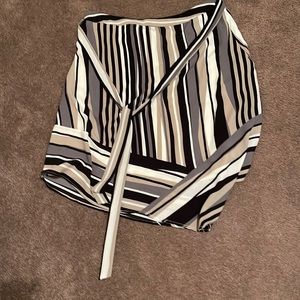 NY collections striped skirt